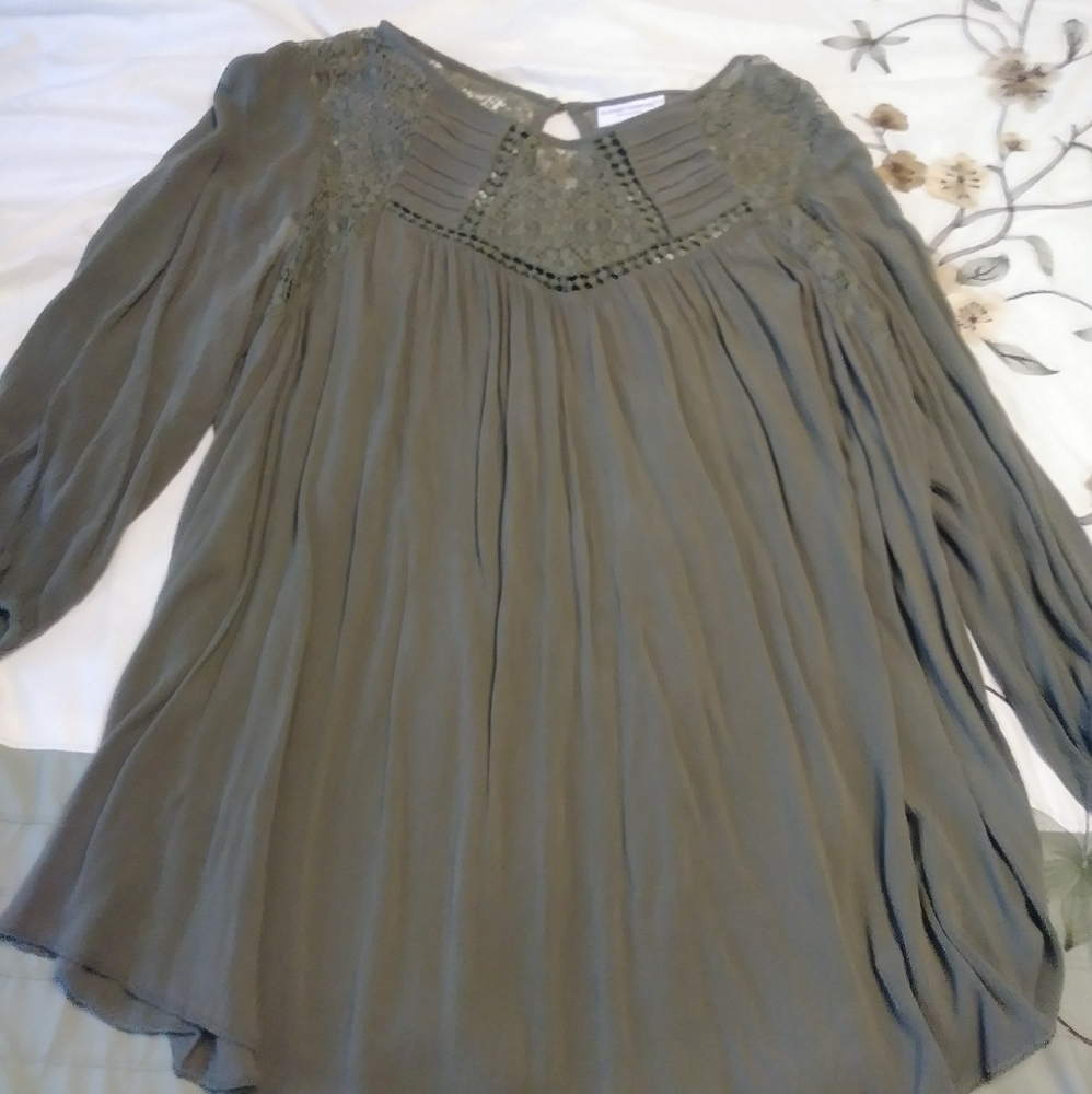 Boho long sleeve top